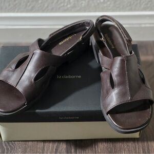 Liz Claiborne Espresso Women's Sandals